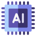 Icona chip AI